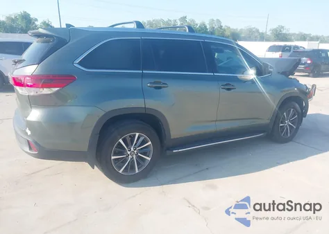 2019 Toyota Highlander Xle from USA, damaged, VIN 5TDKZRFH3KS299645